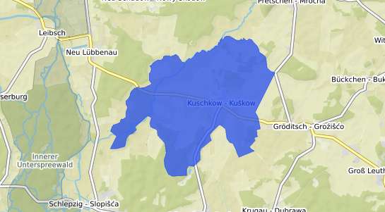 Bodenrichtwertkarte M&auml;rkische Heide Kuschkow